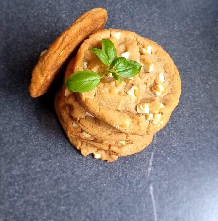 Cookies cu ciocolată albă