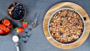 Read more about the article Granola de casă cu fructe de pădure