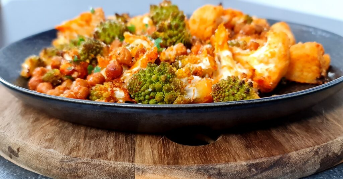Read more about the article Năut copt cu romanesco și conopidă